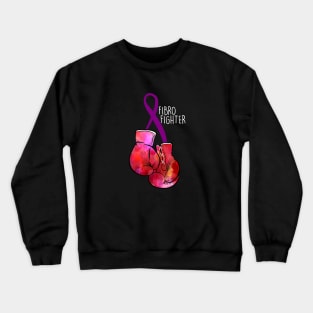 Fibro Fighter (white font) Crewneck Sweatshirt